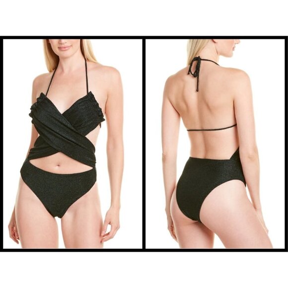 💕DEVON WINDSOR💕 Astrid Full Piece Midnight Green ~ One-Piece Swimsuit S NWT - Picture 7 of 14